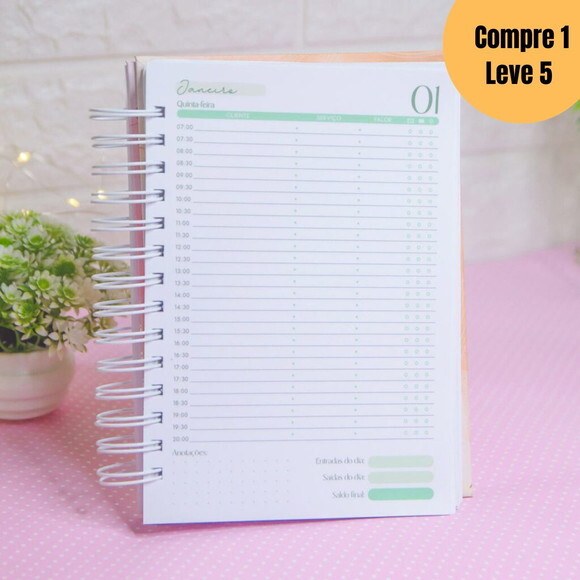 Arquivo Digital Combo Agendamentos 2026 + Perm Datado -5195