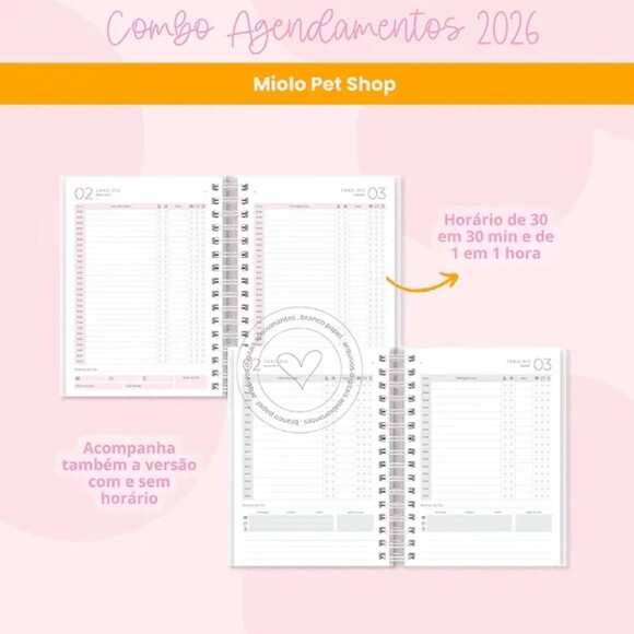 Arquivo Digital Combo Agendamentos 2026 -5488