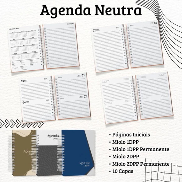Arquivo Digital Combo Agendas 2025 - 247