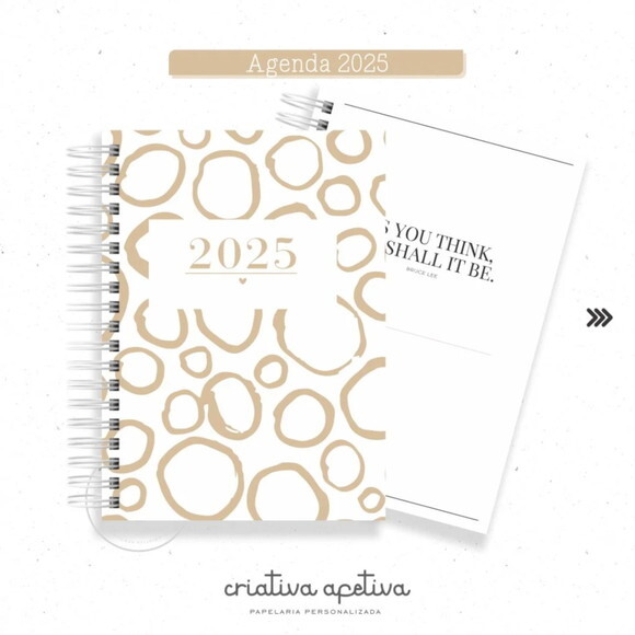 Arquivo Digital Combo Agendas 2025 Bege -734