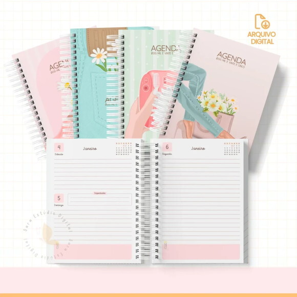 Arquivo Digital Combo Agendas A5 2025-637