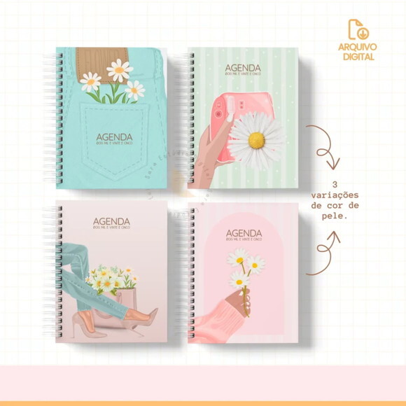 Arquivo Digital Combo Agendas A5 2025-637