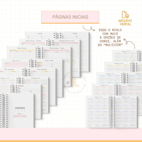 Arquivo Digital Combo Agendas A5 2025-637
