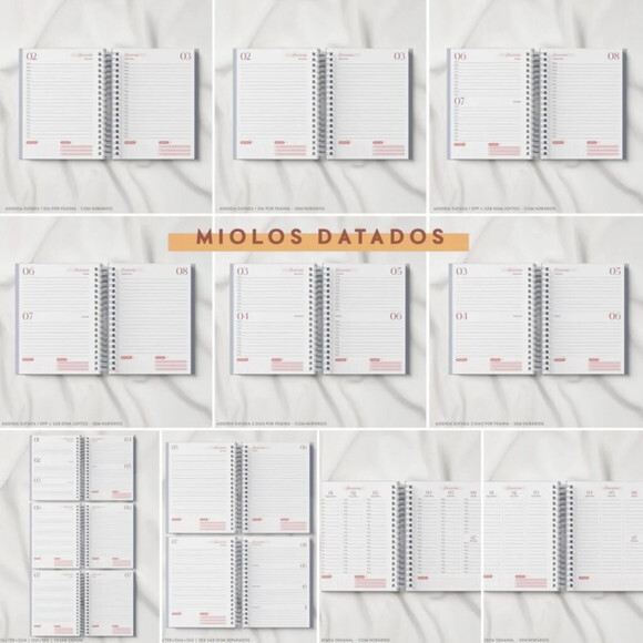 Arquivo Digital Combo Agendas Datada / Não Datada -316