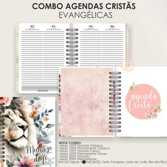Arquivo Digital Combo Agendas Evangélicas -360