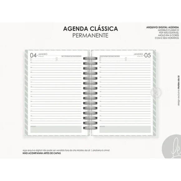 Arquivo Digital Combo Agendas Permanentes 2026 -4525