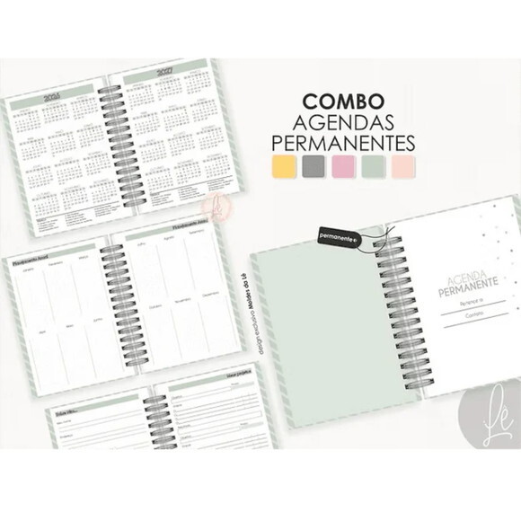 Arquivo Digital Combo Agendas Permanentes 2026 -4525