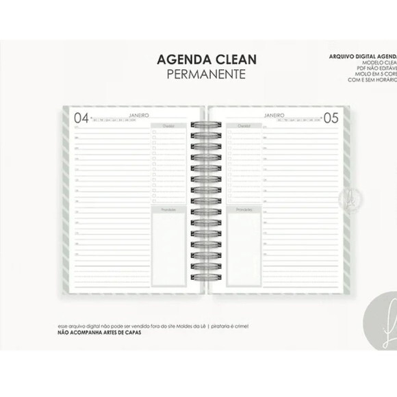 Arquivo Digital Combo Agendas Permanentes 2026 -4525