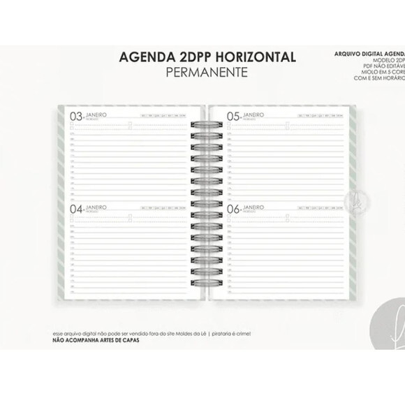 Arquivo Digital Combo Agendas Permanentes 2026 -4525