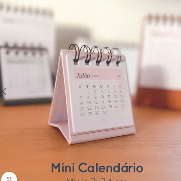 Arquivo Digital Combo Calendário de Mesa A6 e Mini -405