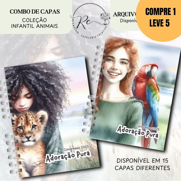 Arquivo Digital Combo Capas Infantis para o Congresso -5297