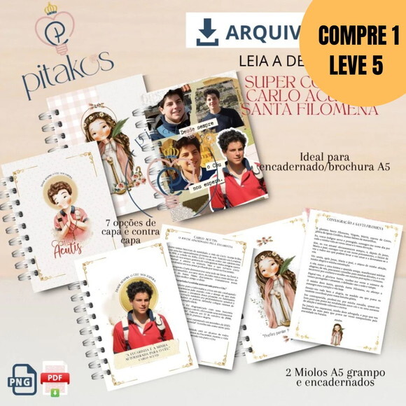 Arquivo Digital Combo Carlo Acutis e Santa Filomena -5403