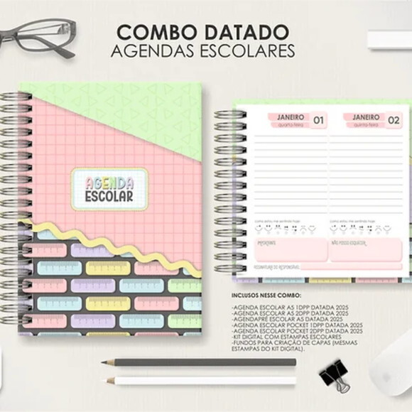 Arquivo Digital Combo Datado Agenda 2025 -165