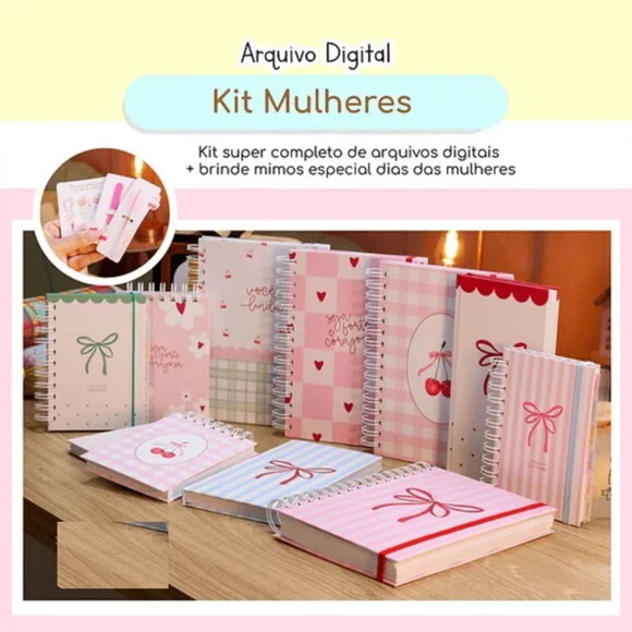 Arquivo Digital Combo Dia das Mulheres + Brinde -1738