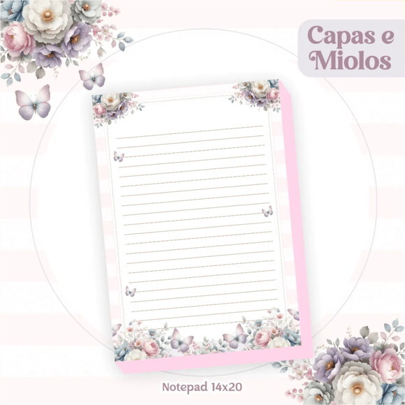 Arquivo Digital Combo Floral Alfabeto Agenda 2025 -397