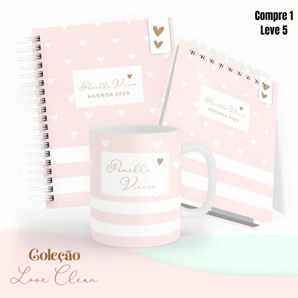 Arquivo Digital Combo Love Clean Agenda 2025 -743