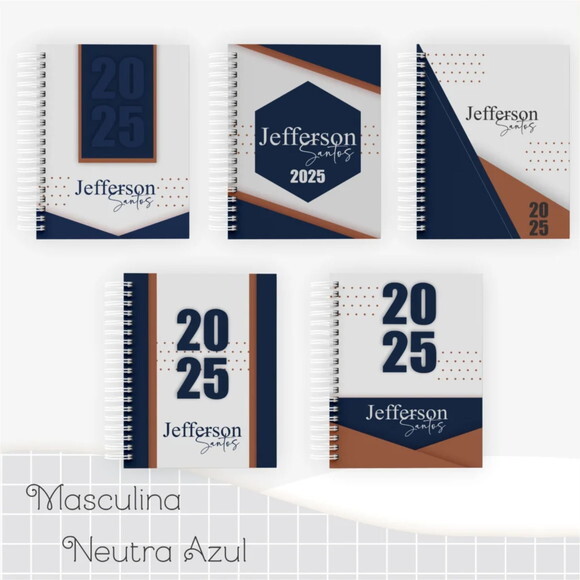 Arquivo Digital Combo Masculina Neutra Azul 2025 -914