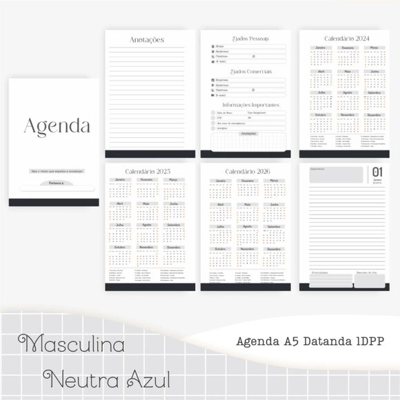 Arquivo Digital Combo Masculina Neutra Azul 2025 -914