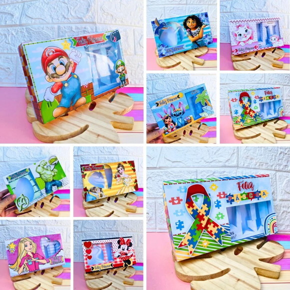 Arquivo Digital Combo Mini Confeiteiros Páscoa -2458