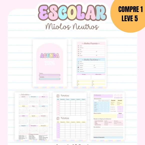 Arquivo Digital Combo Miolos Neutros Escolar 2026 -4958