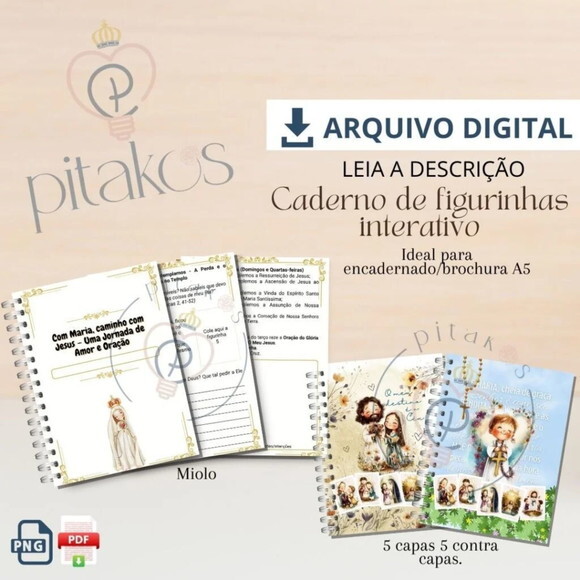 Arquivo Digital Combo Mistérios Santo Rosário -3662