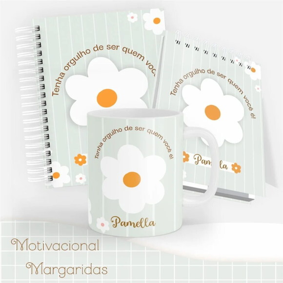 Arquivo Digital Combo Motivacional Margaridas 2025 -930