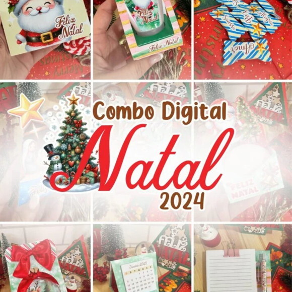 Arquivo Digital Combo Natal 2024 + Brinde Feliz 2025 -521