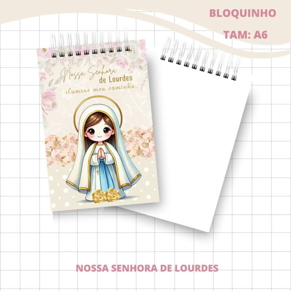 Arquivo Digital Combo Nossa Senhora de Lourdes Menina -2202