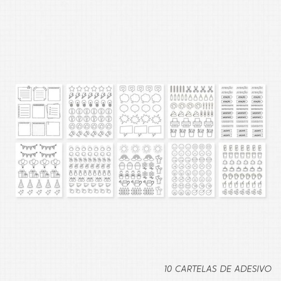 Arquivo Digital Combo Planner para Colorir 2026 -4522