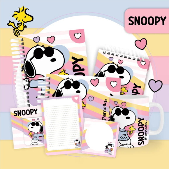 Arquivo Digital Combo Snoopy Capas e Miolos 2025 -635