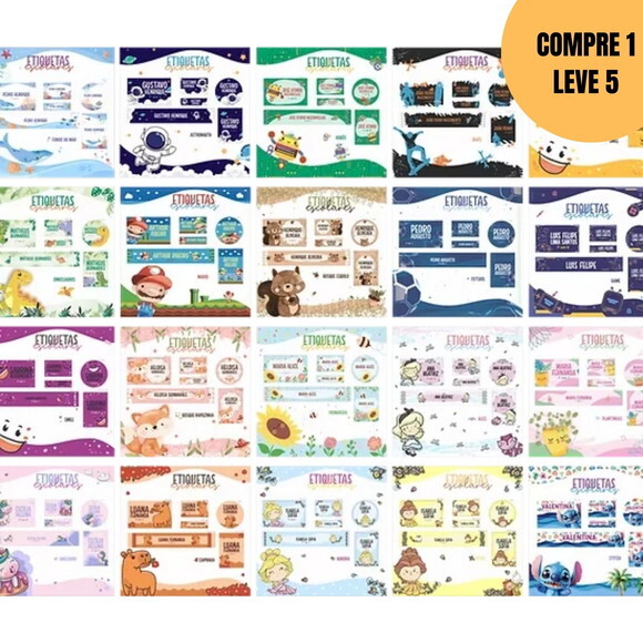 Arquivo Digital Combo Volta às Aulas 20 Temas -6146