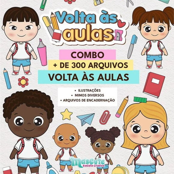 Arquivo Digital Combo+300 Arquivos Volta Ás Aulas 2025 -1483