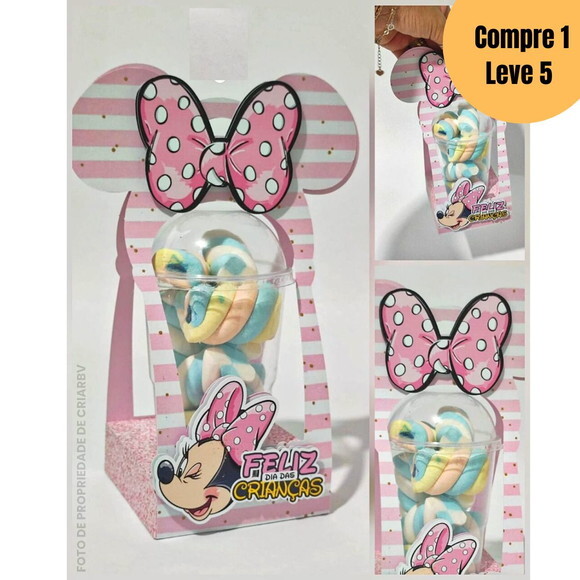 Arquivo Digital Copo Bolha Minnie 300ml -5120