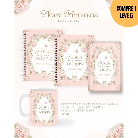 Arquivo Digital Cristã Floral Cristão Adulto -4429