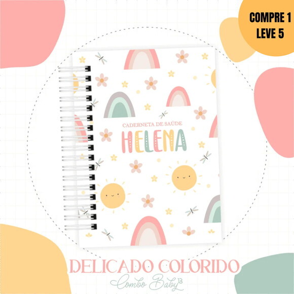 Arquivo Digital Delicado Colorido Arco Coletiva Luxo -3923