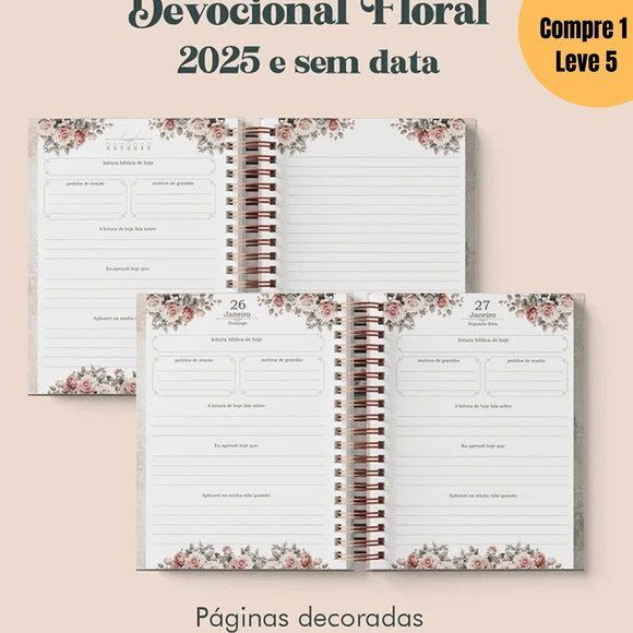 Arquivo Digital Devocional Floral 2025 e sem Data -1010