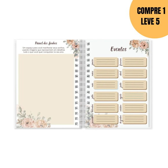 Arquivo Digital Devocional Janela Floral Canva -4682