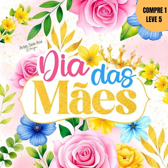 Arquivo Digital Dia das Mães 2025 Arte para Canecas -3101