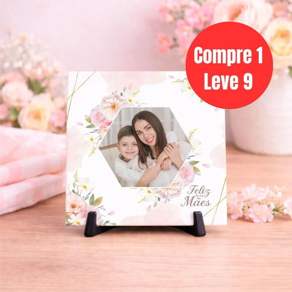 Arquivo Digital Dia das Mães com Foto Artes Azulejos -6775