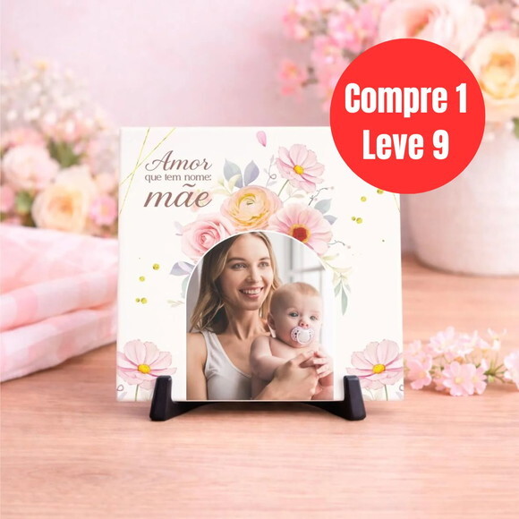 Arquivo Digital Dia das Mães com Foto Artes Azulejos -6775