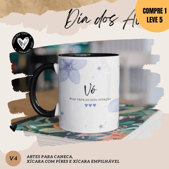 Arquivo Digital Dia dos Avós Arte para Caneca 2025 -4258