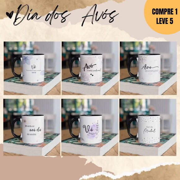 Arquivo Digital Dia dos Avós Arte para Caneca 2025 -4258