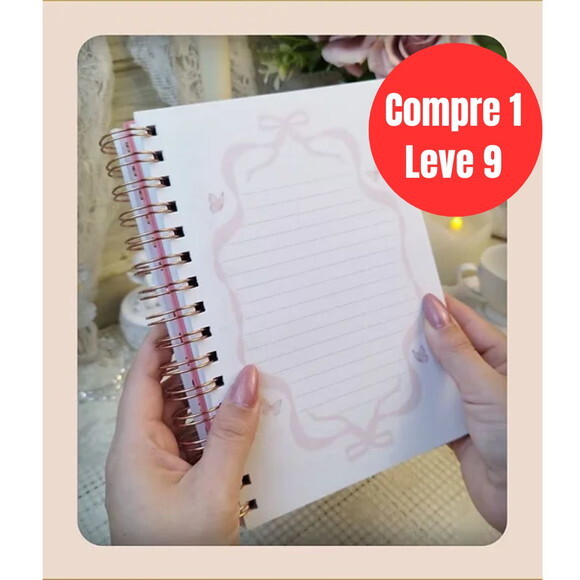 Arquivo Digital Diário Coleção Laços & Rosas Wire-o -6795