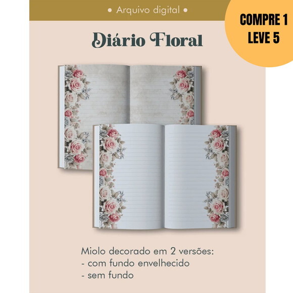 Arquivo Digital Diário Floral Costura -6312