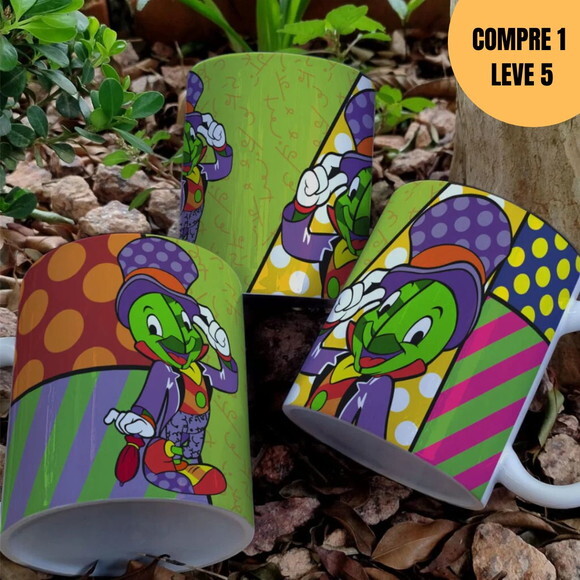 Arquivo Digital Disney Color Estampas Canecas -4825