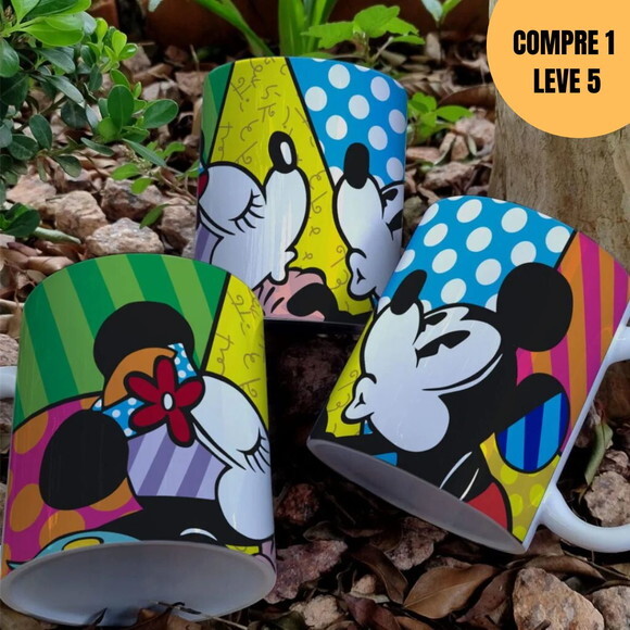 Arquivo Digital Disney Color Estampas Canecas -4825