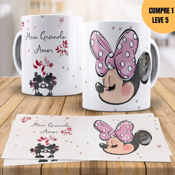 Arquivo Digital Disney Love Canecas Mickey -3416