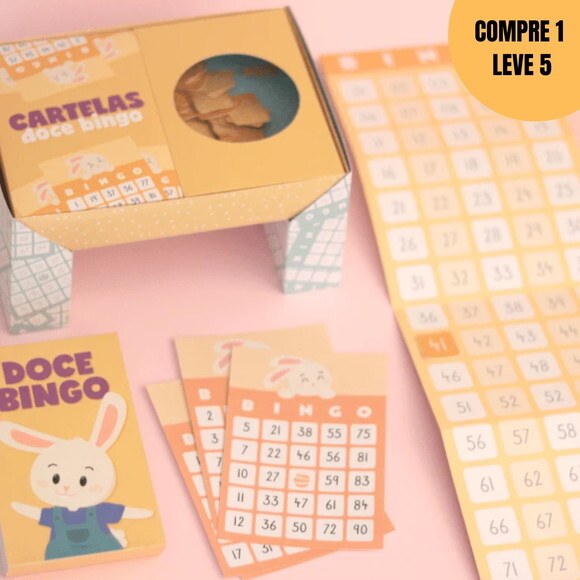 Arquivo Digital Doce Bingo+ Duo Cestinhas Páscoa -2381