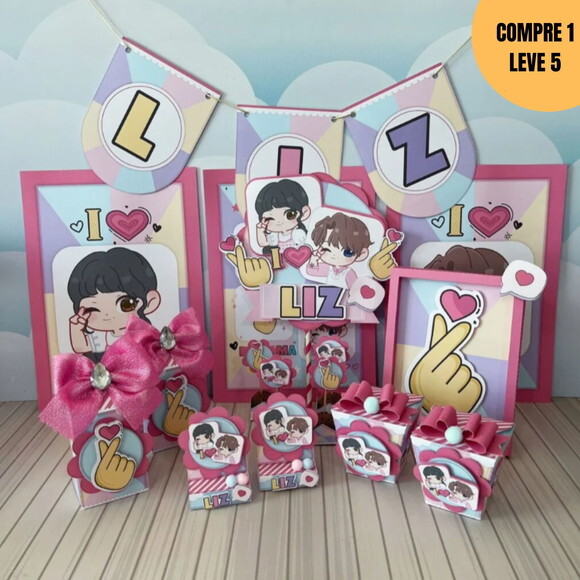 Arquivo Digital Dorama Kit Festa Pronta -3808