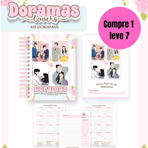 Arquivo Digital Doramas Agenda 2026 -6400